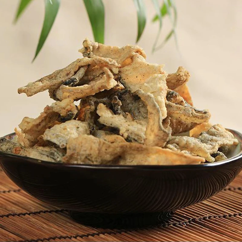 北洋 好吃又充饥秘制焙烧舌尖美味鳕鱼原材料矶烧鱼皮