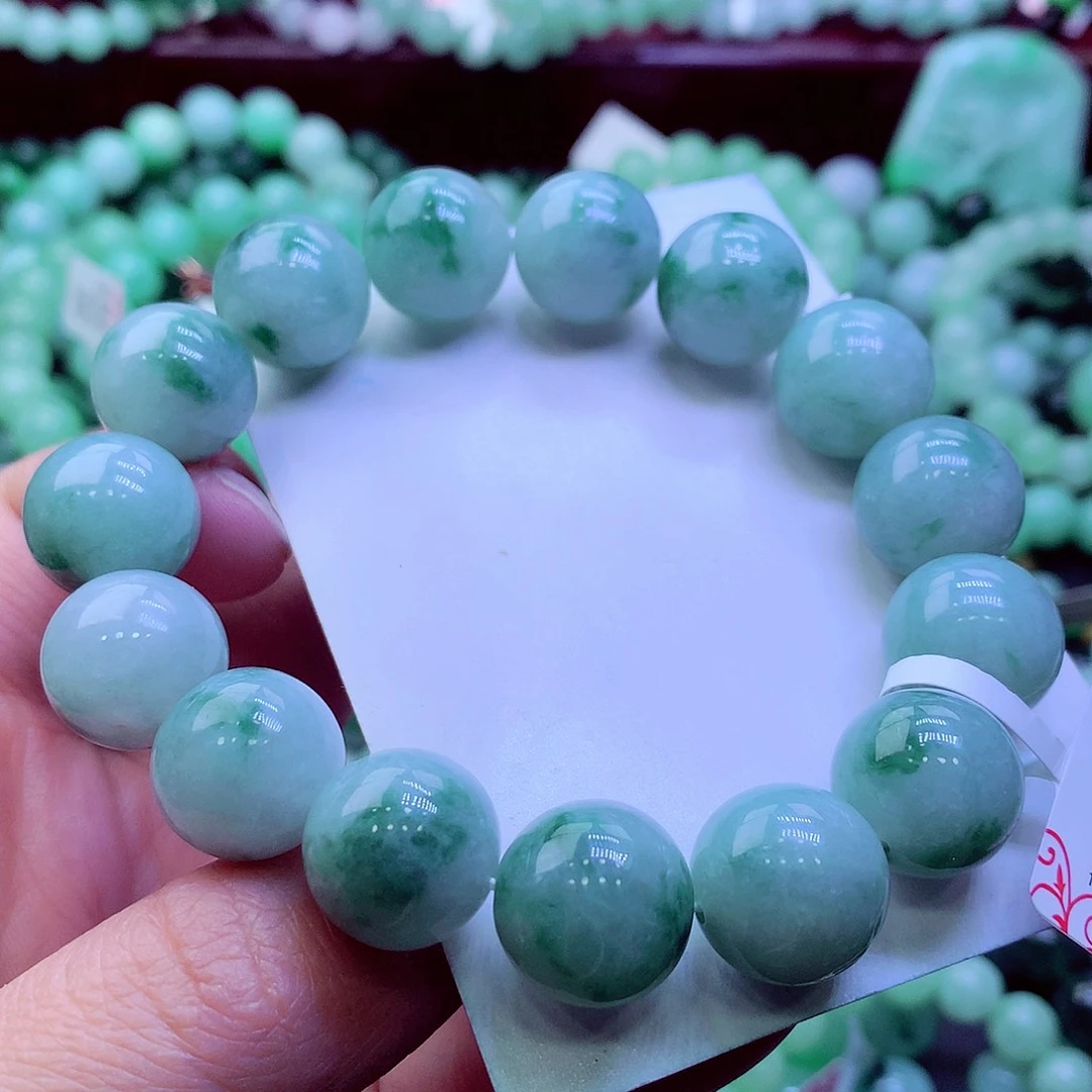 翡翠未镶嵌毛衣链