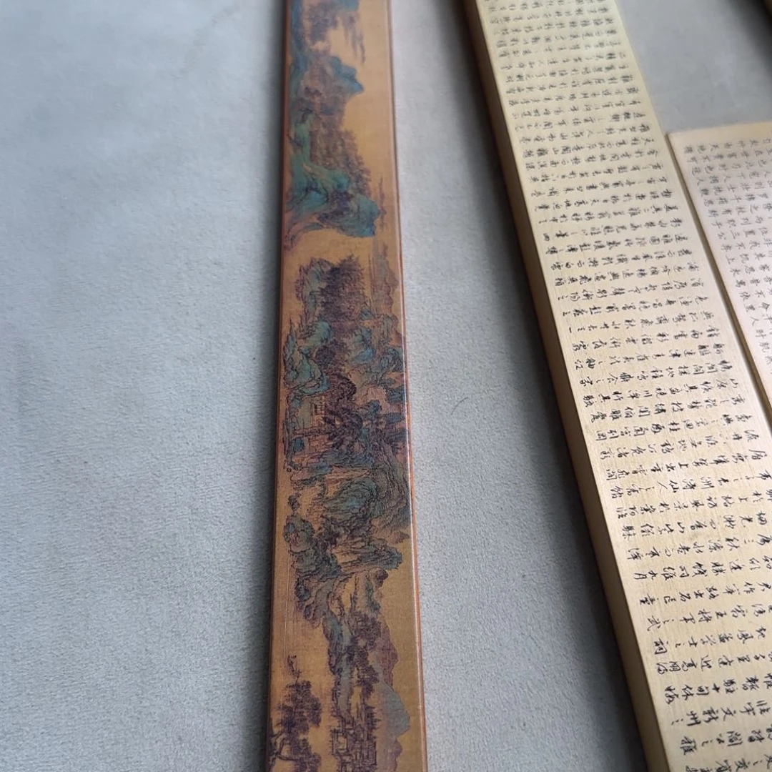 30厘米紫铜西湖景色一根