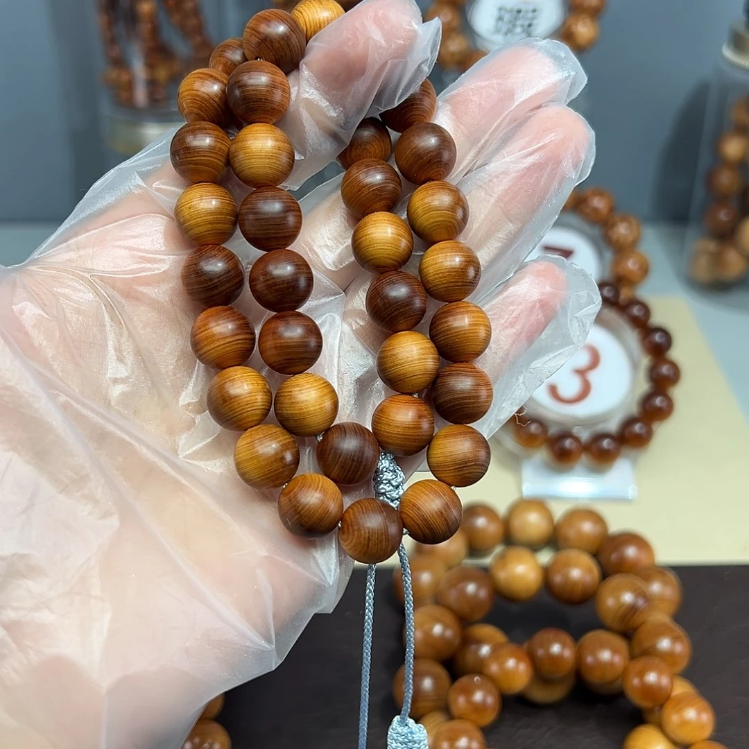 柏木（崖柏）1.2×36颗干黑油手持