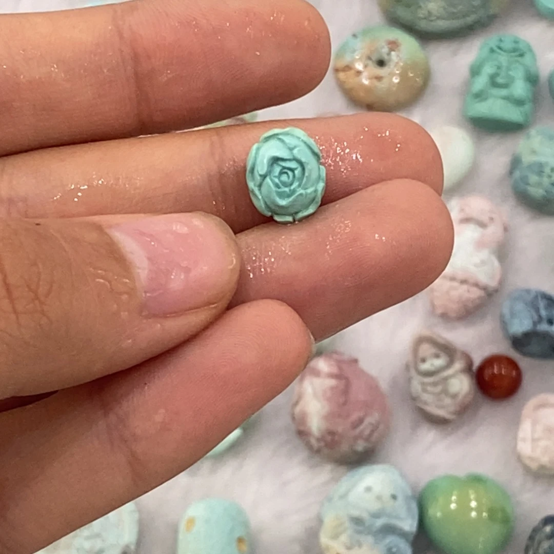 绿松石未镶嵌配饰