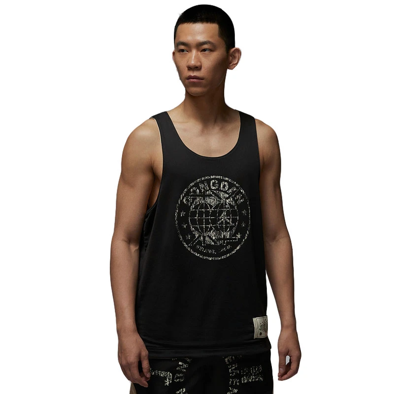 【夏日户外】nike耐克夏季男子运动休闲无袖T恤HV1255-045