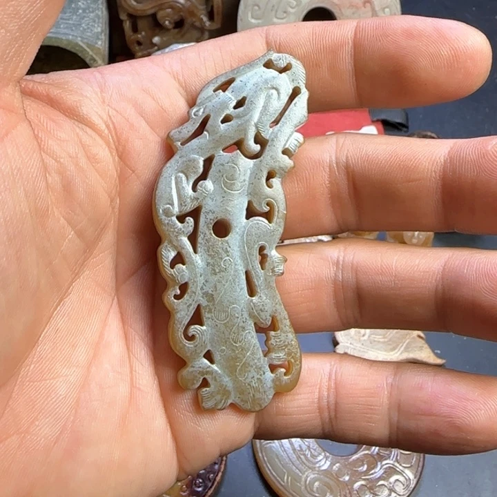 和田玉颈饰未镶嵌用****6