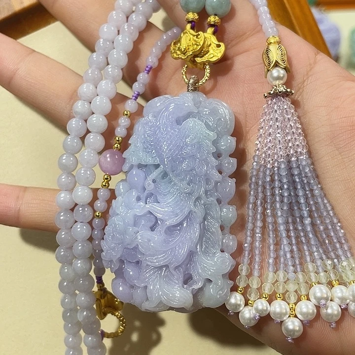 翡翠未镶嵌颈饰翡翠吊坠