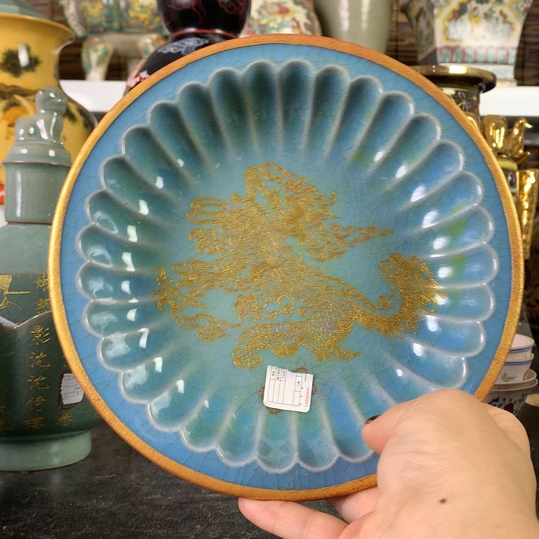 摆件瓷器真的很漂亮的