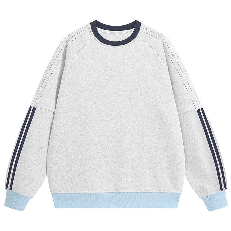 2025春季男士宽松休闲美式高街复古卫衣青少年时尚打底衫VE55170