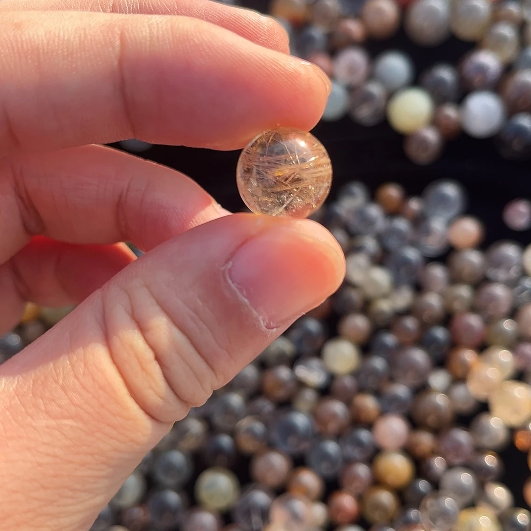 水晶未镶嵌手链单珠