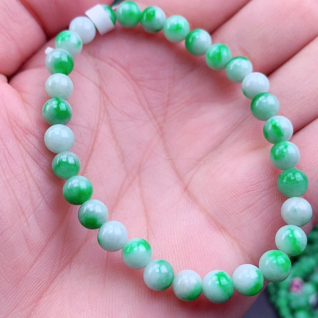 未镶嵌手链翡翠手串