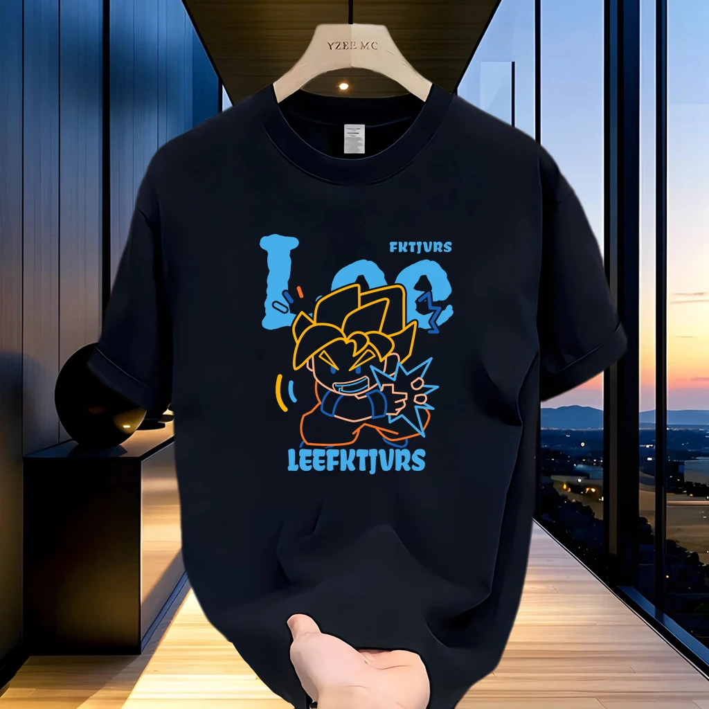 美式痞帅重磅纯棉短袖T恤青年男女款夏季ins潮牌男士圆领百搭上衣