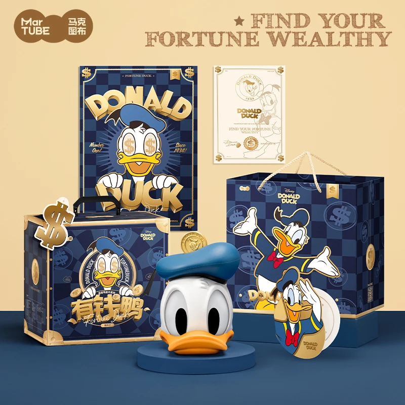 【新年礼物】马克图布唐老鸭金币系列有钱鸭摆件灯创意客厅装饰圣诞