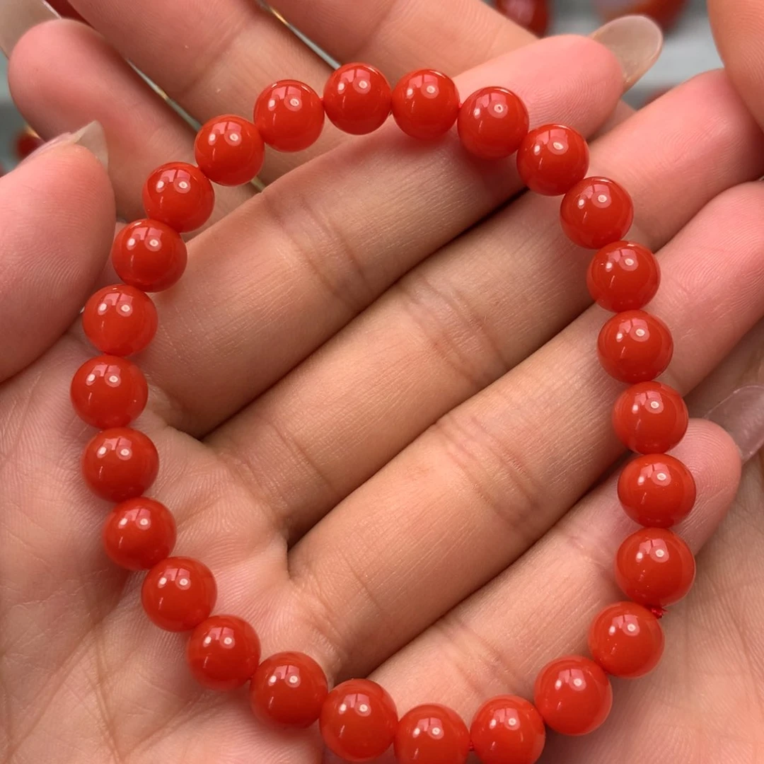 未镶嵌手串南红玛瑙