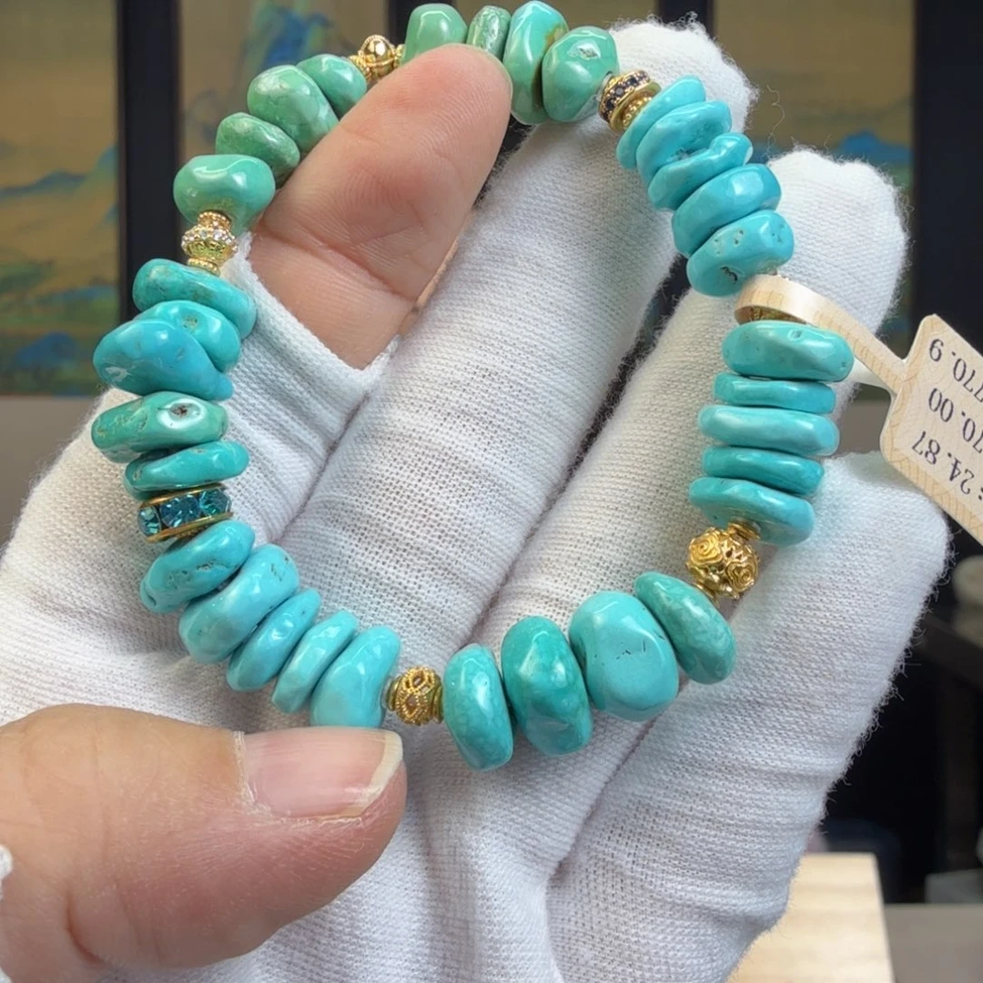 绿松石未镶嵌珠宝奇石