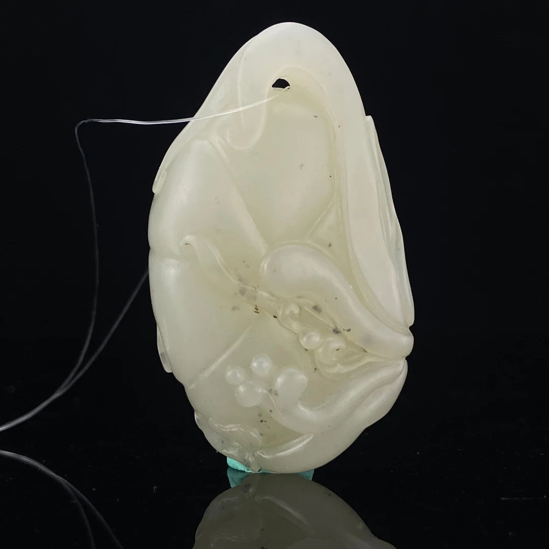 CZK1008HC 和田玉 连生财气/朵云轩