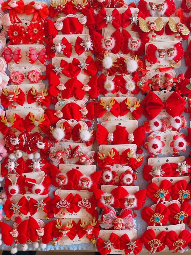 儿童发夹头饰蝴蝶结