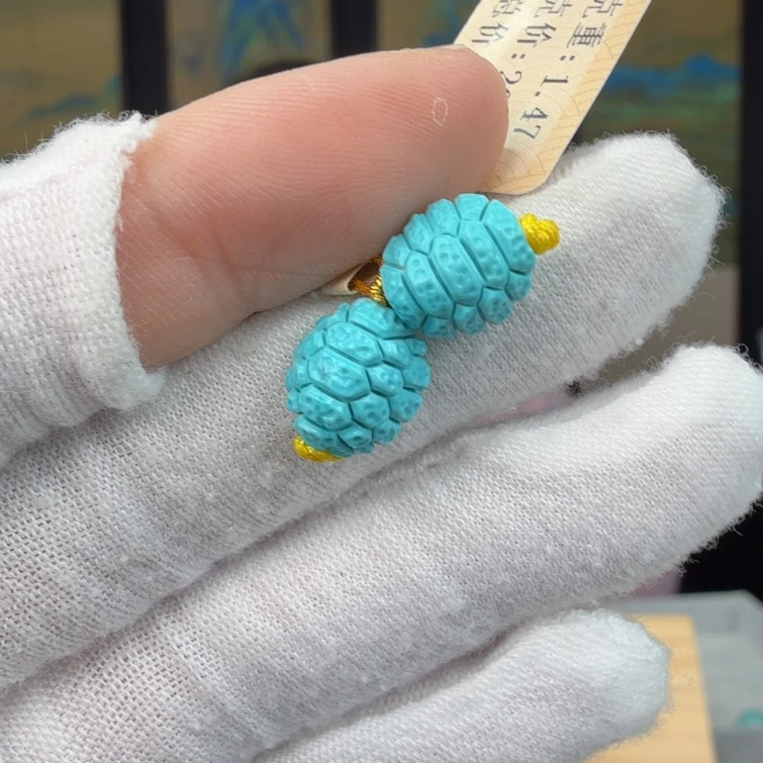 l***n绿松石未镶嵌珠宝奇石