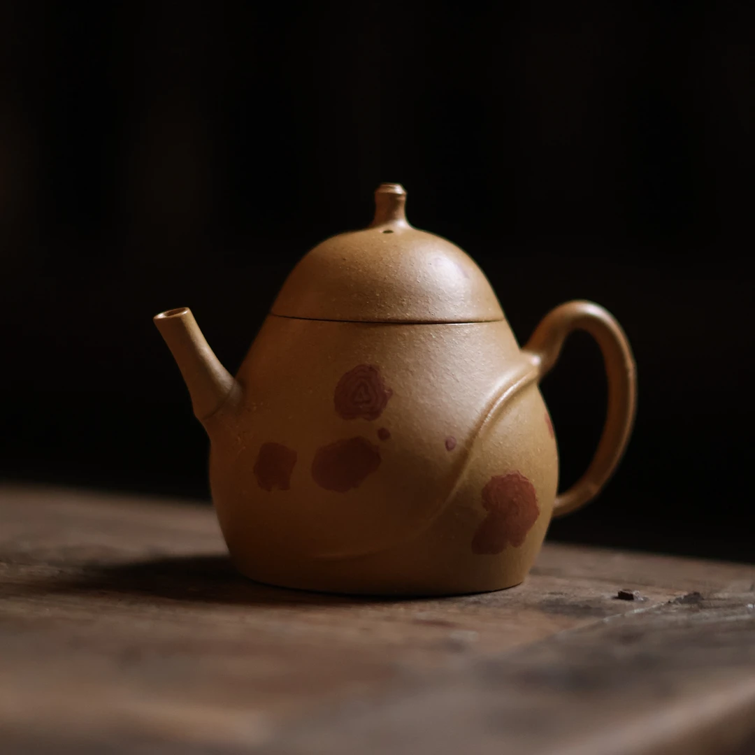 【见珊】湘妃语系列-逍遥竹壶（窑云S0241）