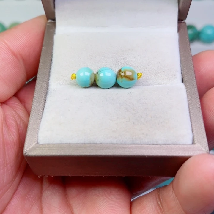 绿松石银S925镶嵌珠宝奇石