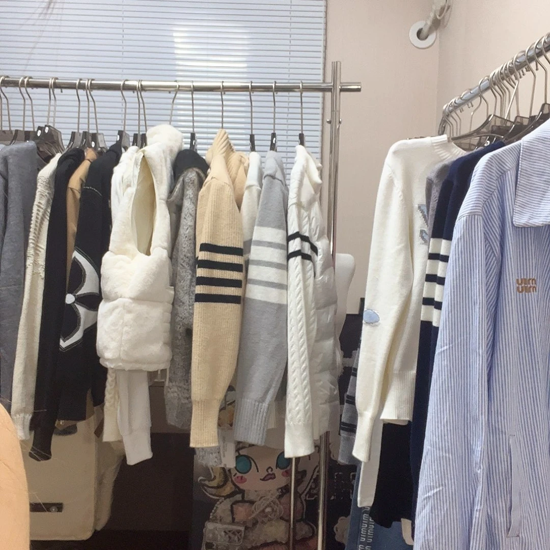 马甲毛衣两件一起拍