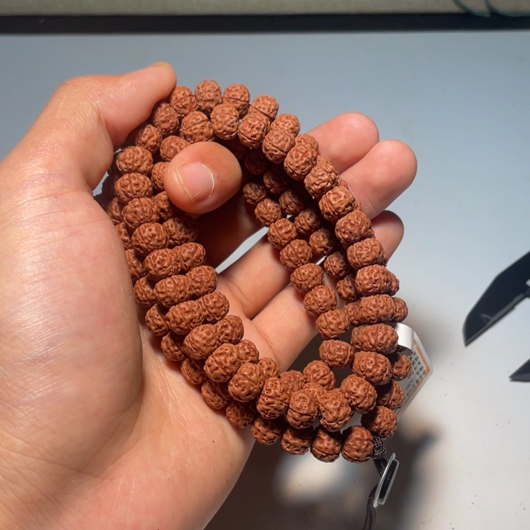 手串金刚菩提关*精挑赤焰星峦108