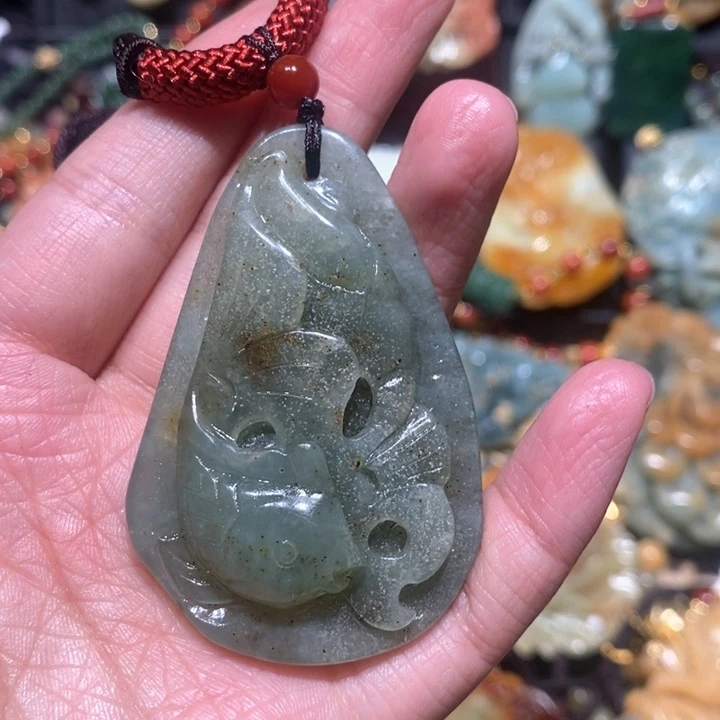 岫玉毛衣链未镶嵌