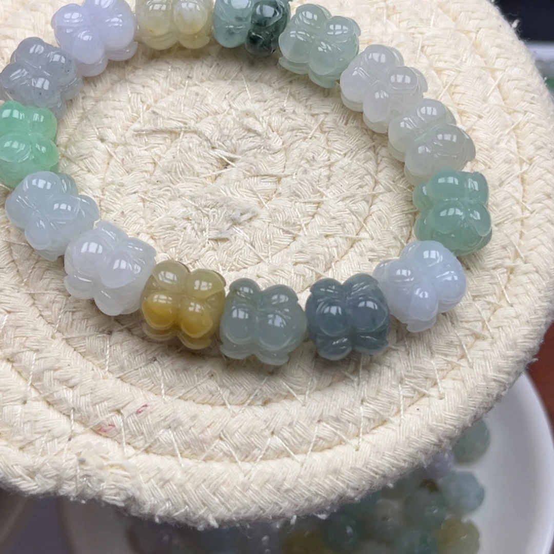 翡翠未镶嵌手链11.2