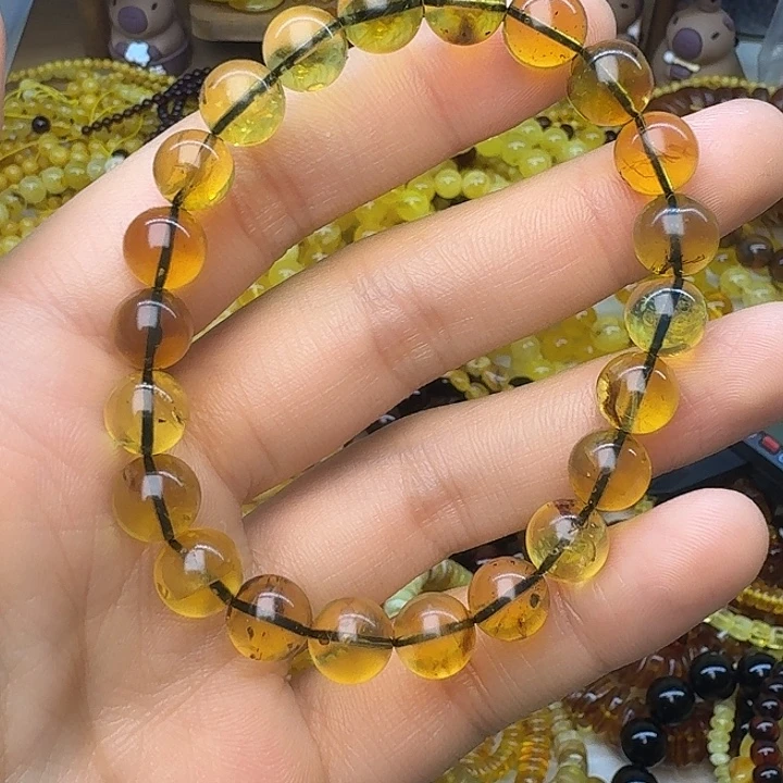 琥珀未镶嵌珠宝奇石