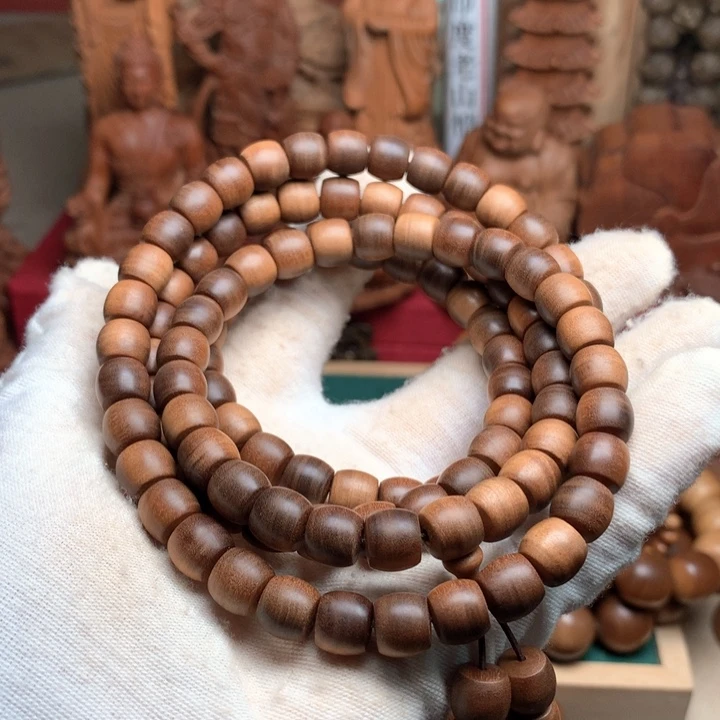 檀香木其他老山檀89直切奶香