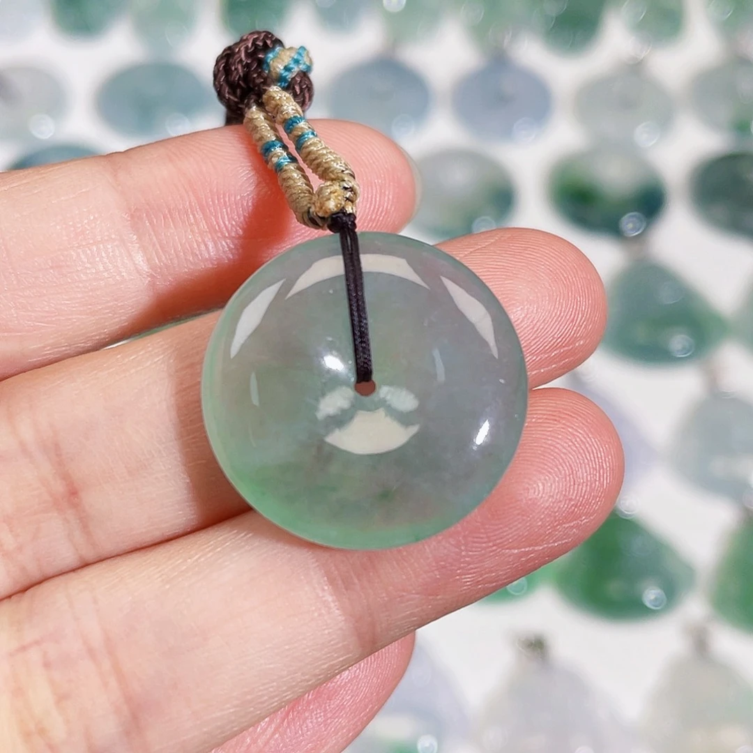 颈饰未镶嵌翡翠吊坠