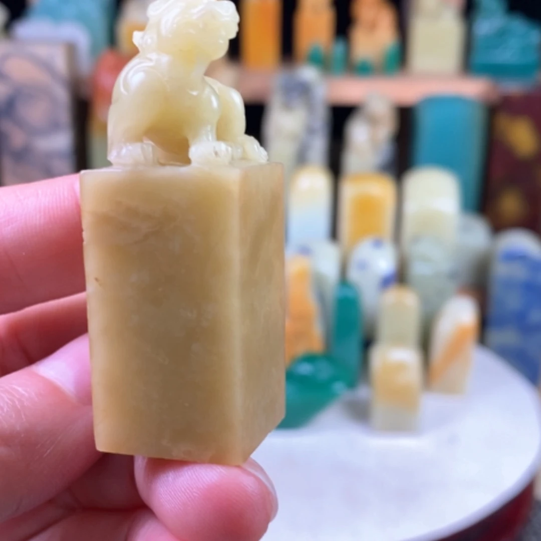 【闪购商品】青田石封门菜花黄……