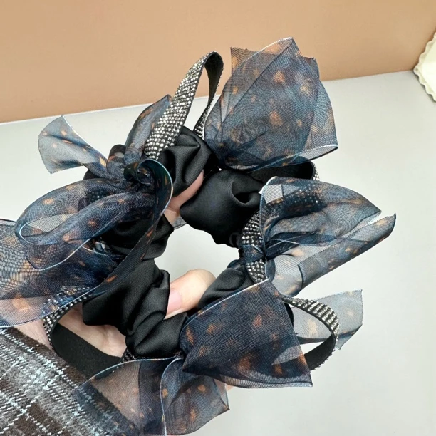 L476夕洛头饰发饰轻奢时尚简约韩版气质精致弹力高弹