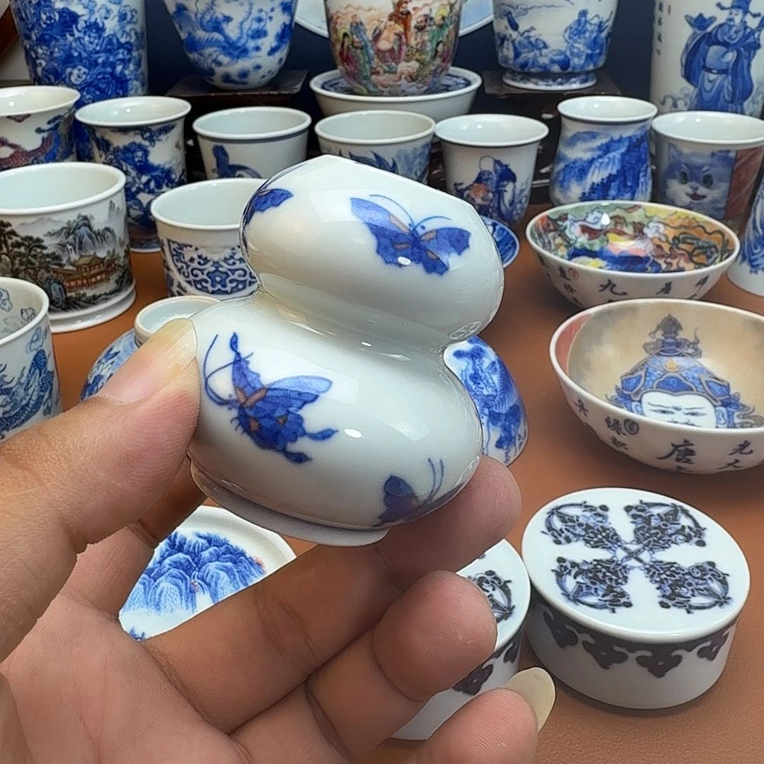摆件景德镇全手工手绘陶瓷