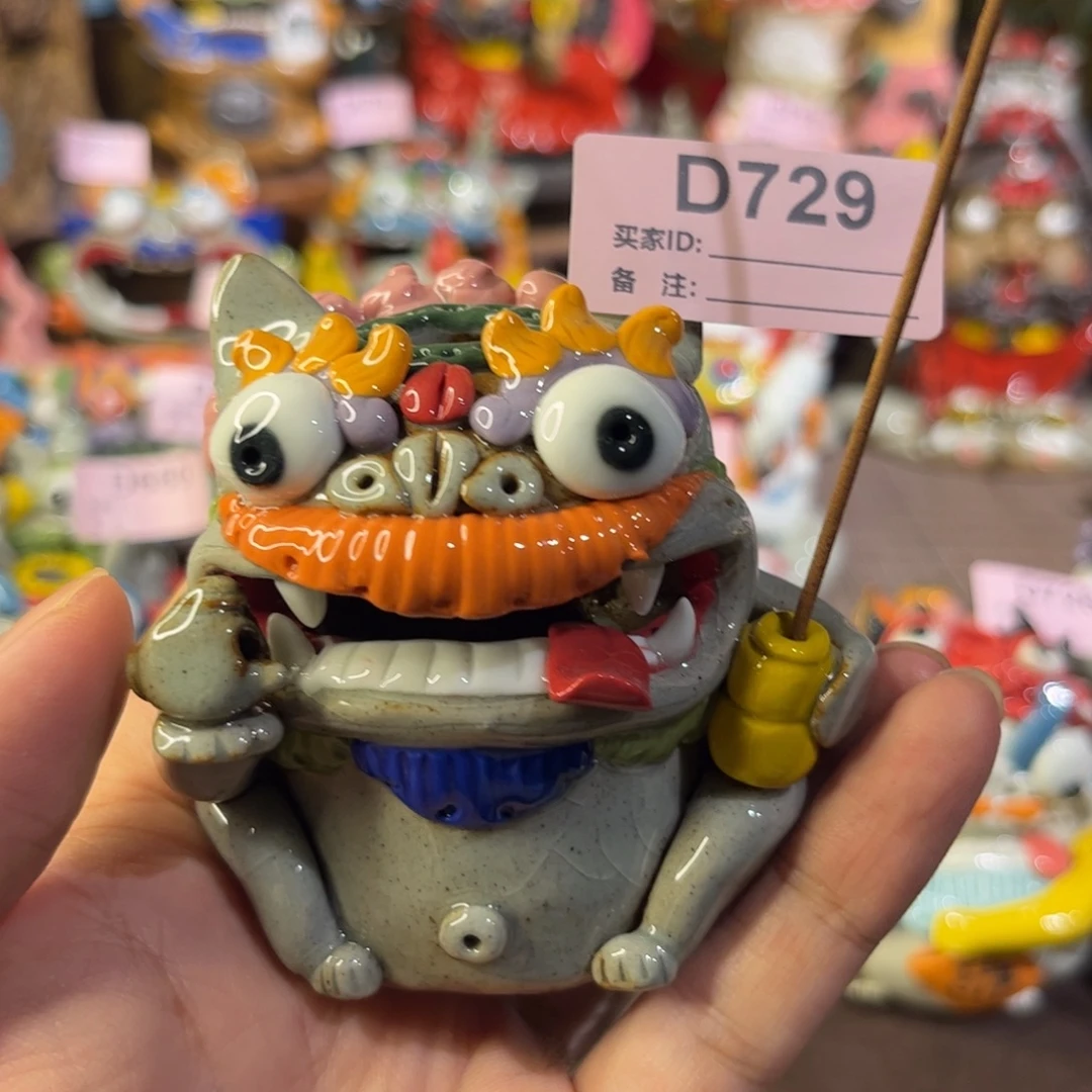 泥塑纯手工茶宠摆件