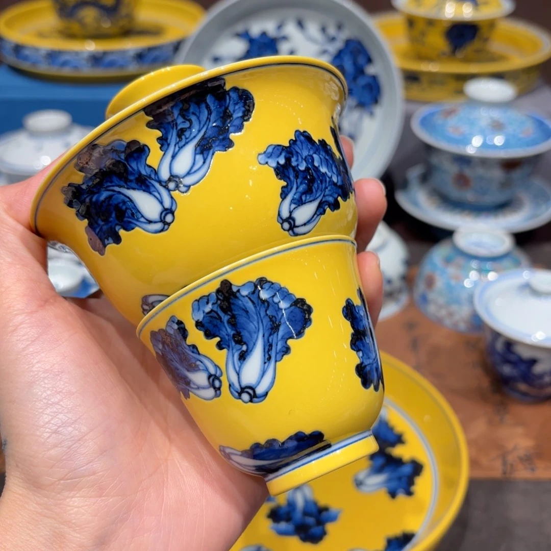 瓷片斌*景德镇手工手绘陶瓷茶具