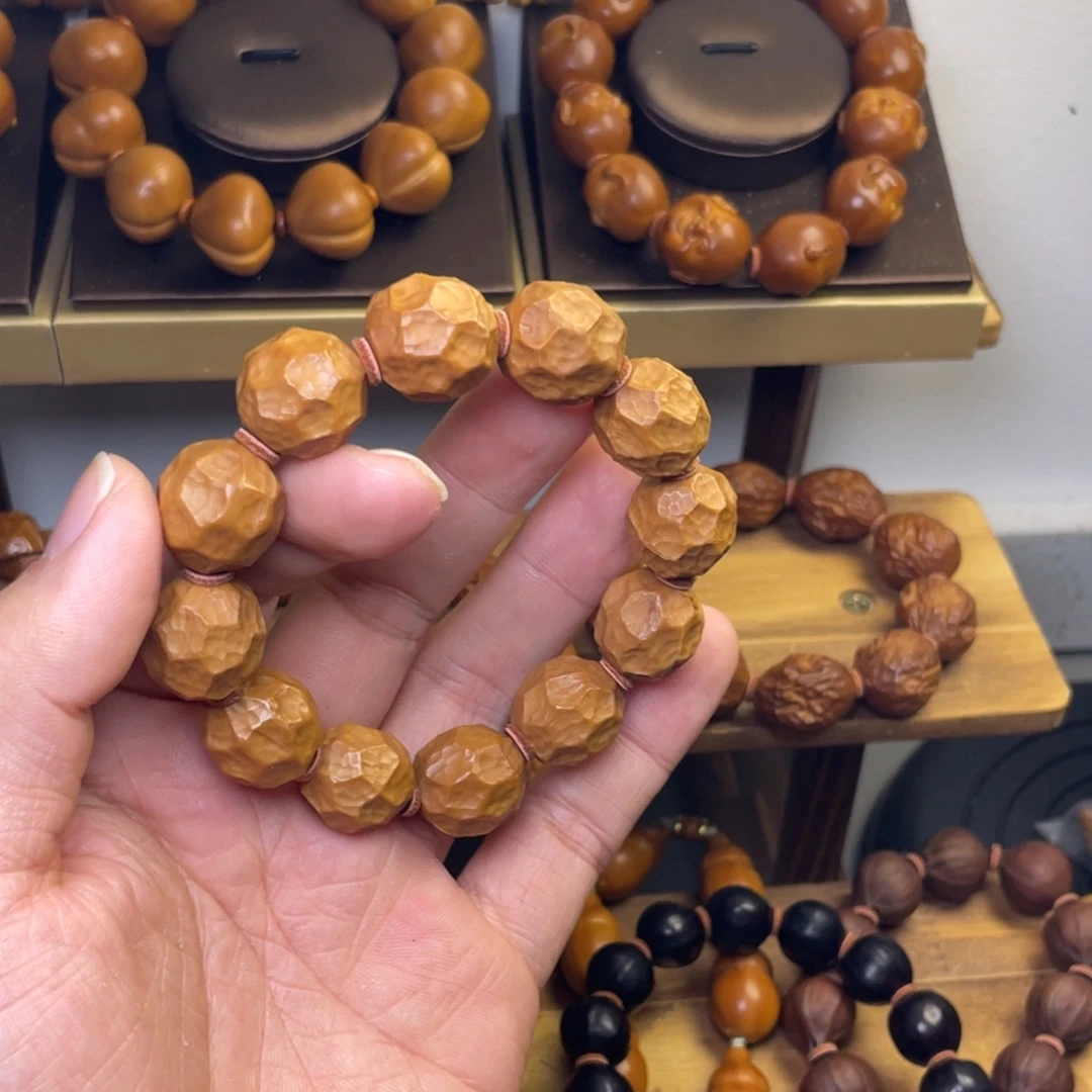 手串/手链橄榄核1.6陨石坑