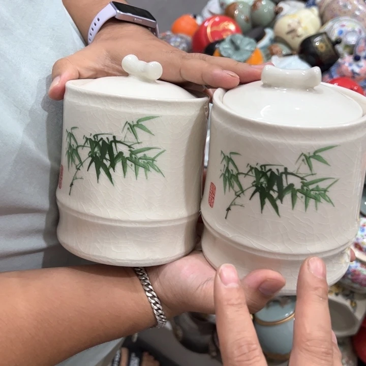 瑕疵福利品陶瓷茶叶罐