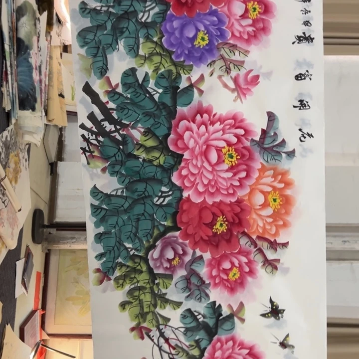 尚谷谷里年画画画