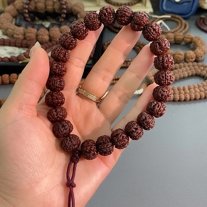 手串文玩核桃13mm大➕老树王