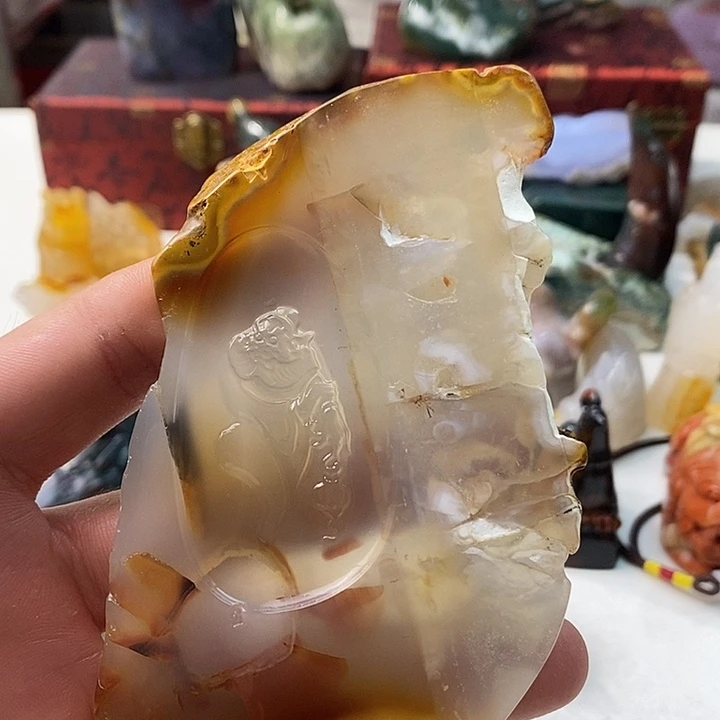 未镶嵌颈饰玛瑙/玉髓