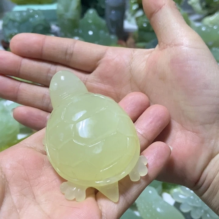 【闪购商品】未镶嵌蛇纹石玉把件