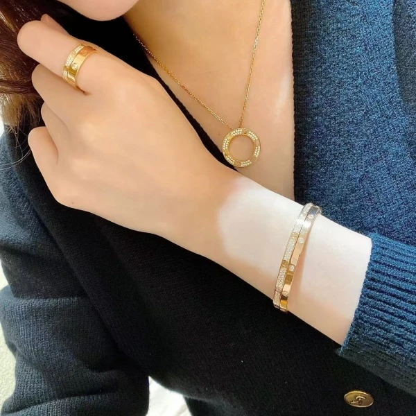 项链#沐南专享#003 满天星大饼项链轻奢百搭款简约时尚气质