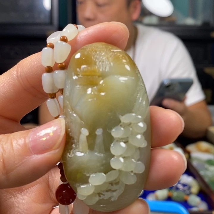 手链未镶嵌和田玉老*童
