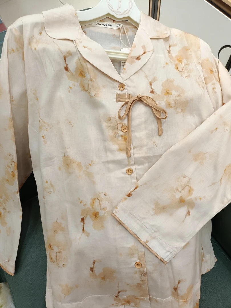 精雅女式春款可外穿家居服22038