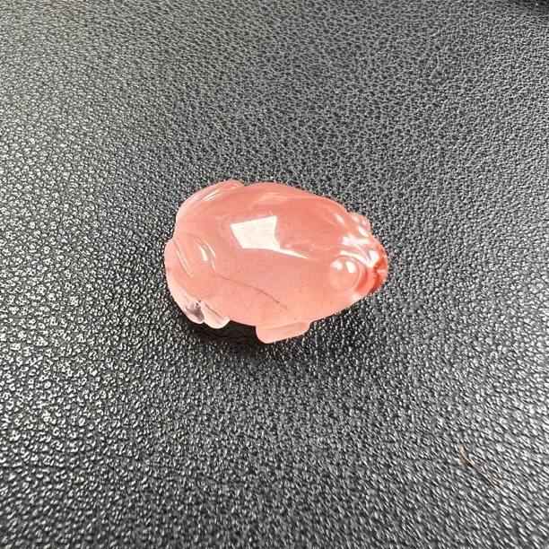 天然原矿南红·小青蛙