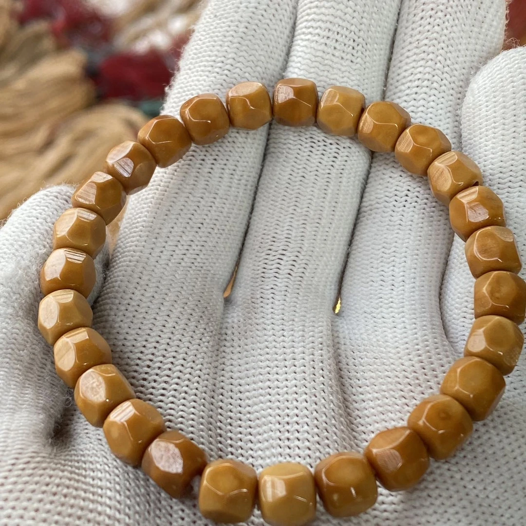 【佳哥严选】 J37123-龙脊菩提精工唐八棱手串-9*8mm