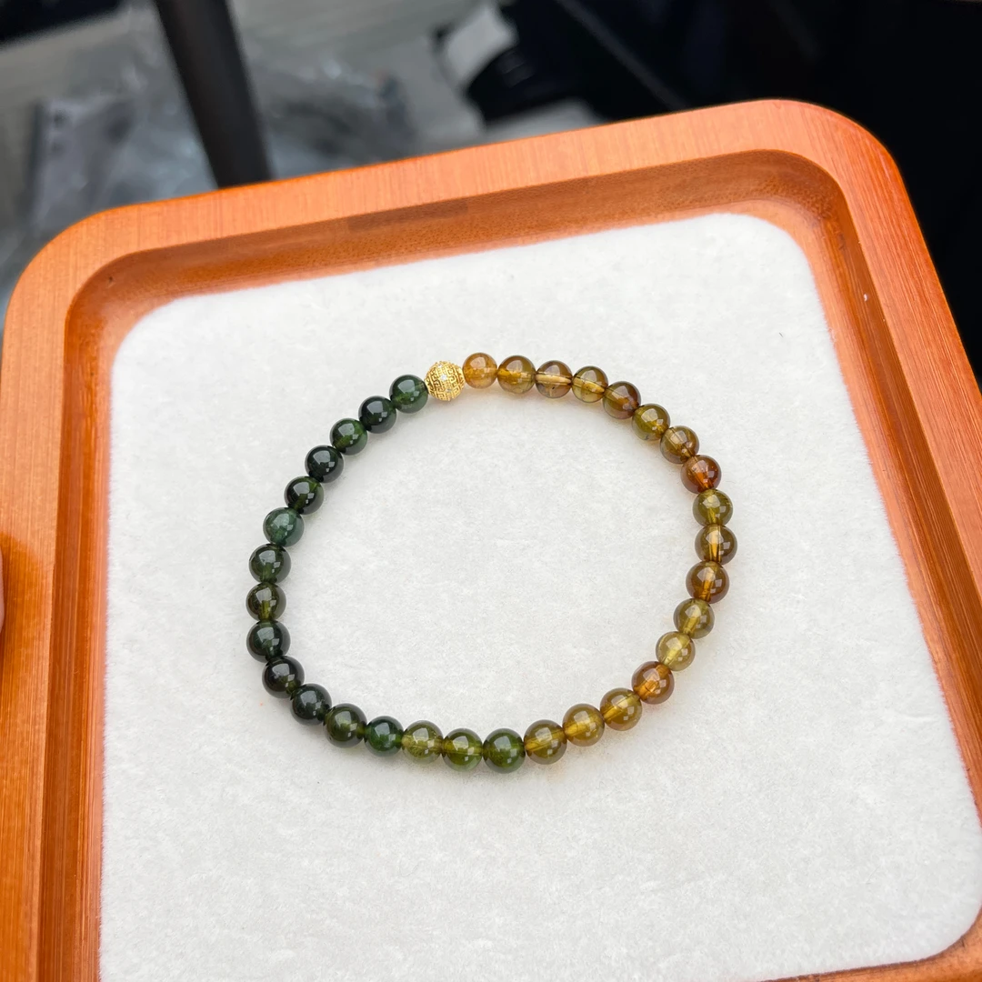 (直播同价)手链 925银 镶嵌 碧玺 手串 轻奢百搭(带证)