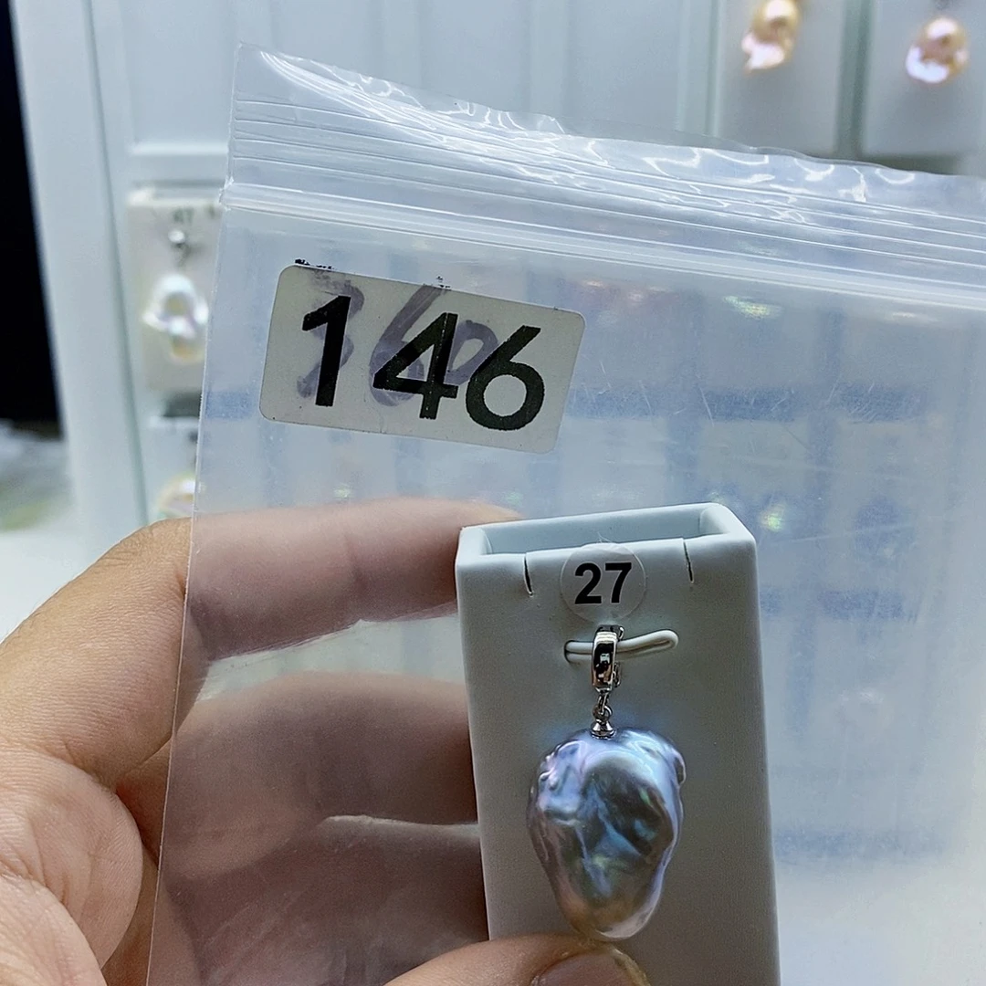 颈饰合金淡水珍珠