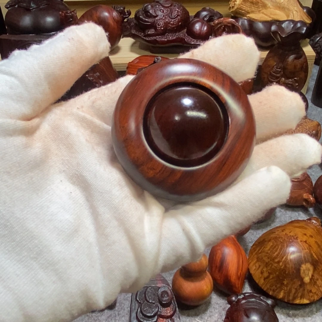 小叶紫檀手串/手链段光紫檀时来运转