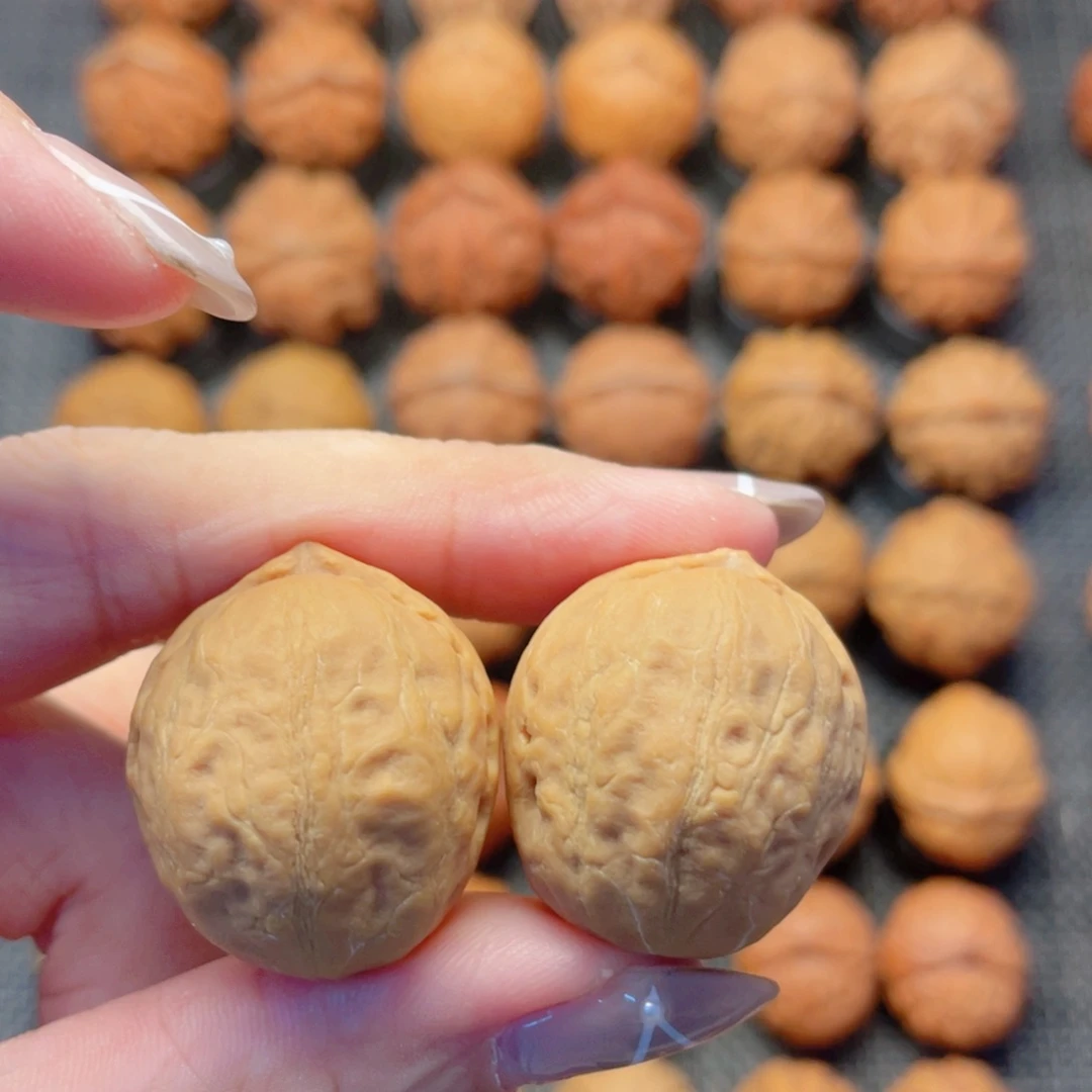 把件文玩核桃小油桃