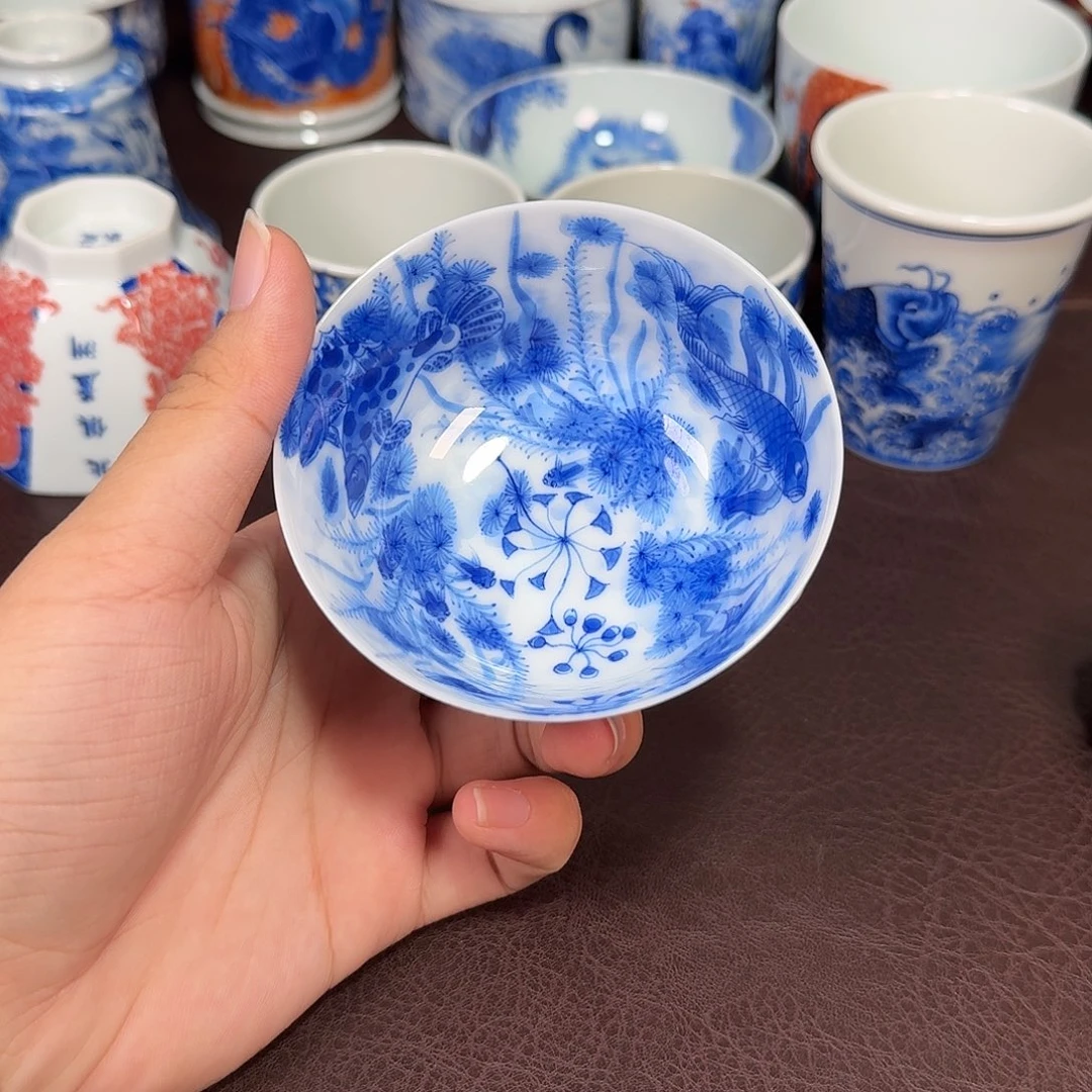 文***童现代景德镇陶瓷杯