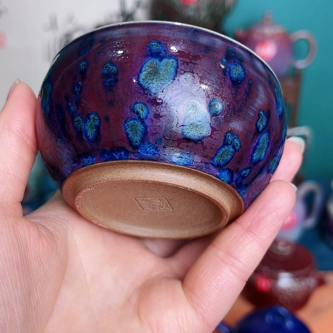 壶减**生钧瓷艺术作品壶